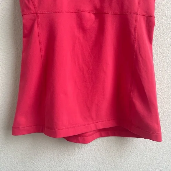 LULULEMON Flash Hot Pink Scoop Neck Racerback Workout Athletic Tank Top - Picture 5 of 11